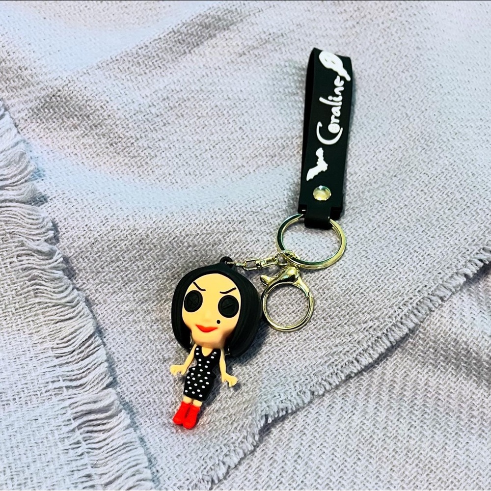 New! Coraline Keychain